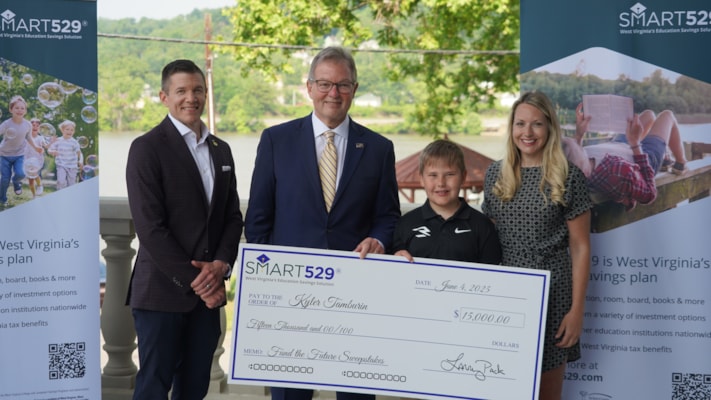 Treasurer Pack Announces Brooke County Student as SMART529 “Fund the Future” $15,000 Sweepstakes Winner