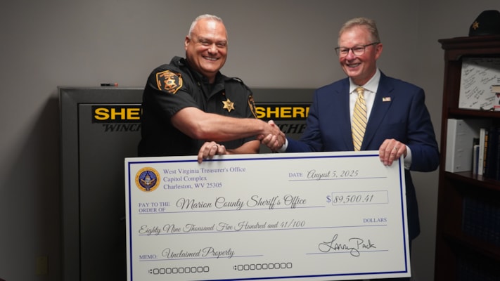 Treasurer Pack Returns More Than $100,000 in Unclaimed Property Checks to North Central West Virginia