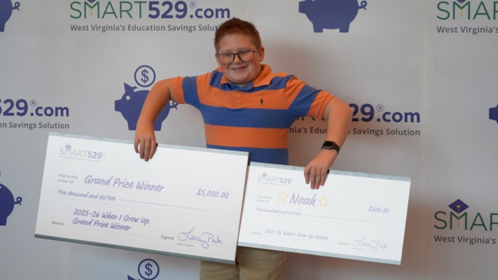 Mercer County Student Wins $5,000 Grand Prize in SMART529 ‘When I Grow Up’ Statewide Essay Contest