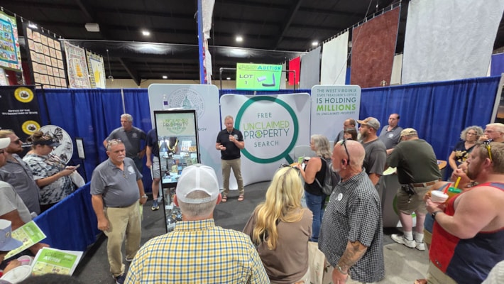 Treasurer Pack Announces Near Record Amount of Unclaimed Property Claims Found During Searches at State Fair of West Virginia