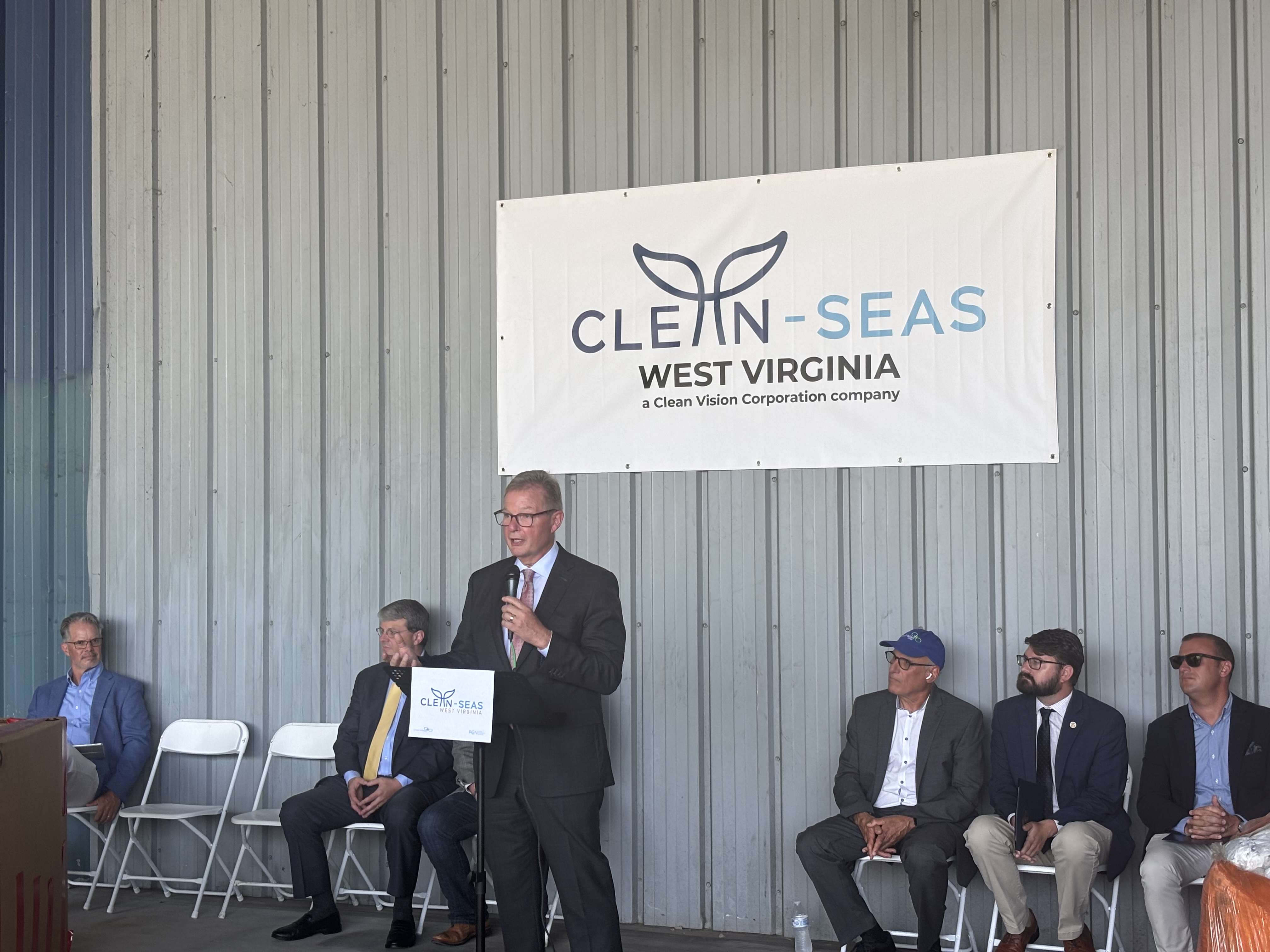 Treasurer Pack Applauds Cleans-Seas WV for Breaking Ground, Creating Jobs in Eastern Kanawha County