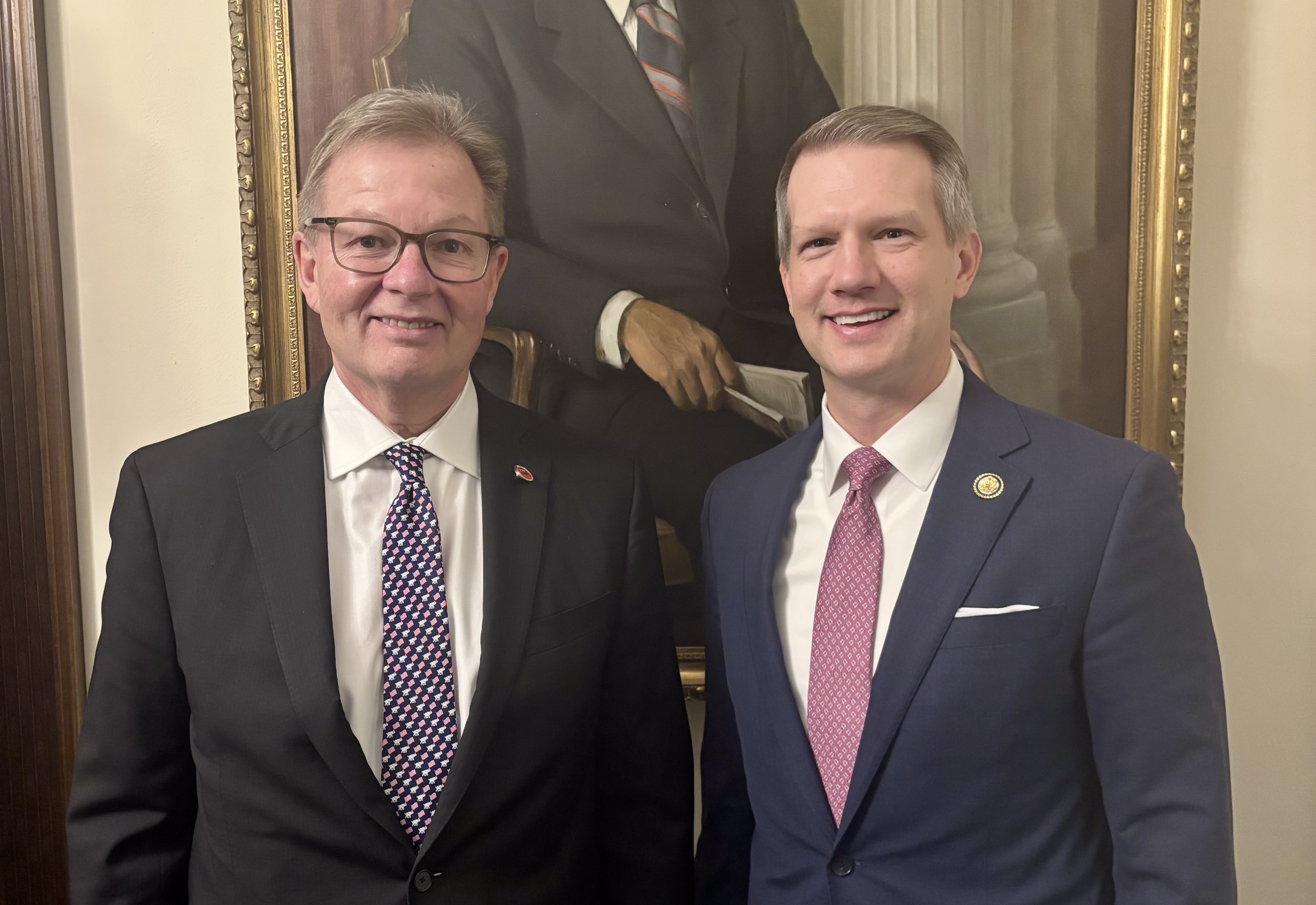 Treasurer Pack Attends NAST Conference, Meets With White House Leaders and Congressman Moore in Washington