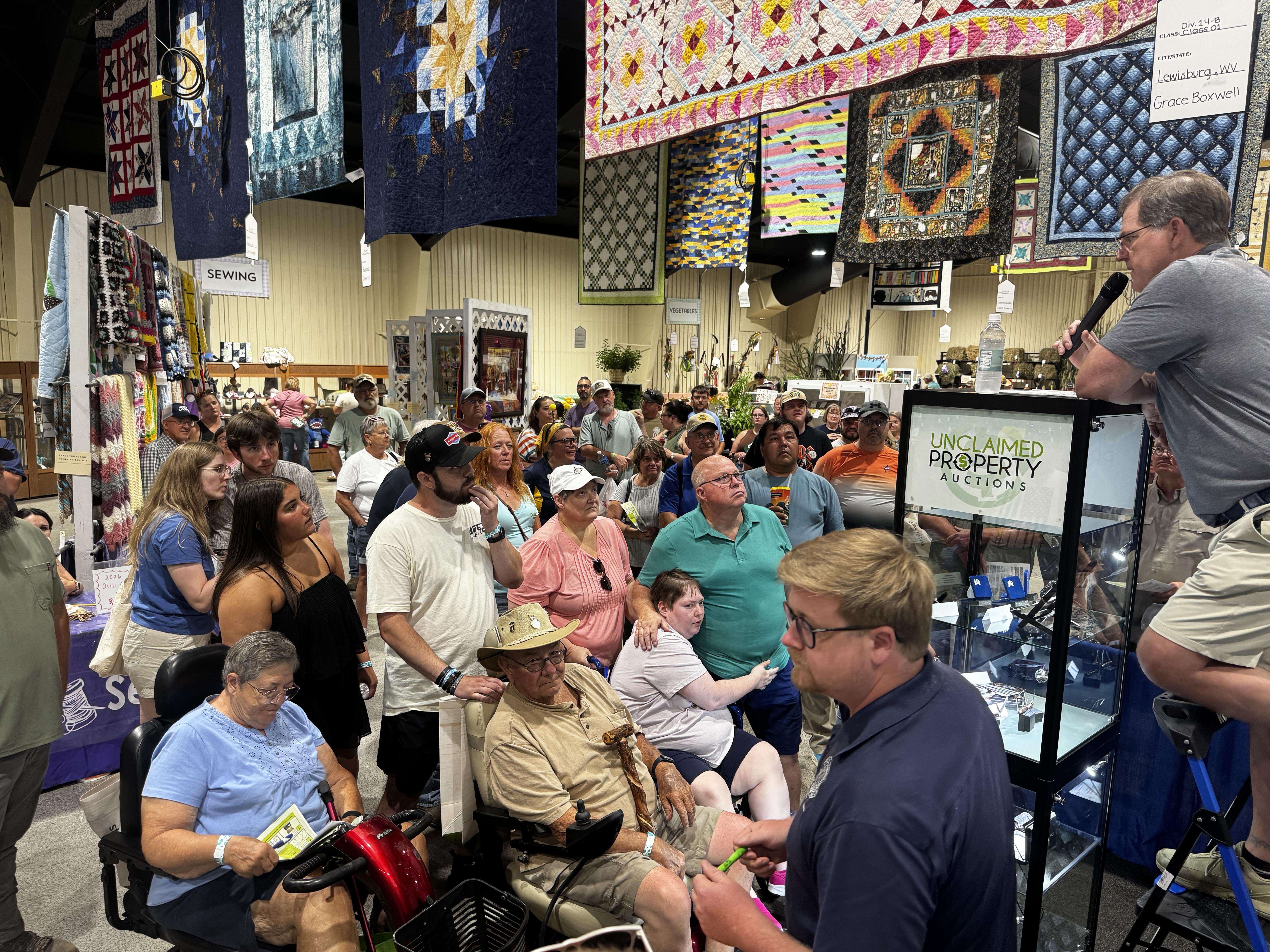 Treasurer Pack Announces Record Unclaimed Property Claims Found During Searches at State Fair of West Virginia