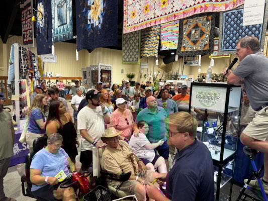 Treasurer Pack Announces Record Unclaimed Property Claims Found During Searches at State Fair of West Virginia