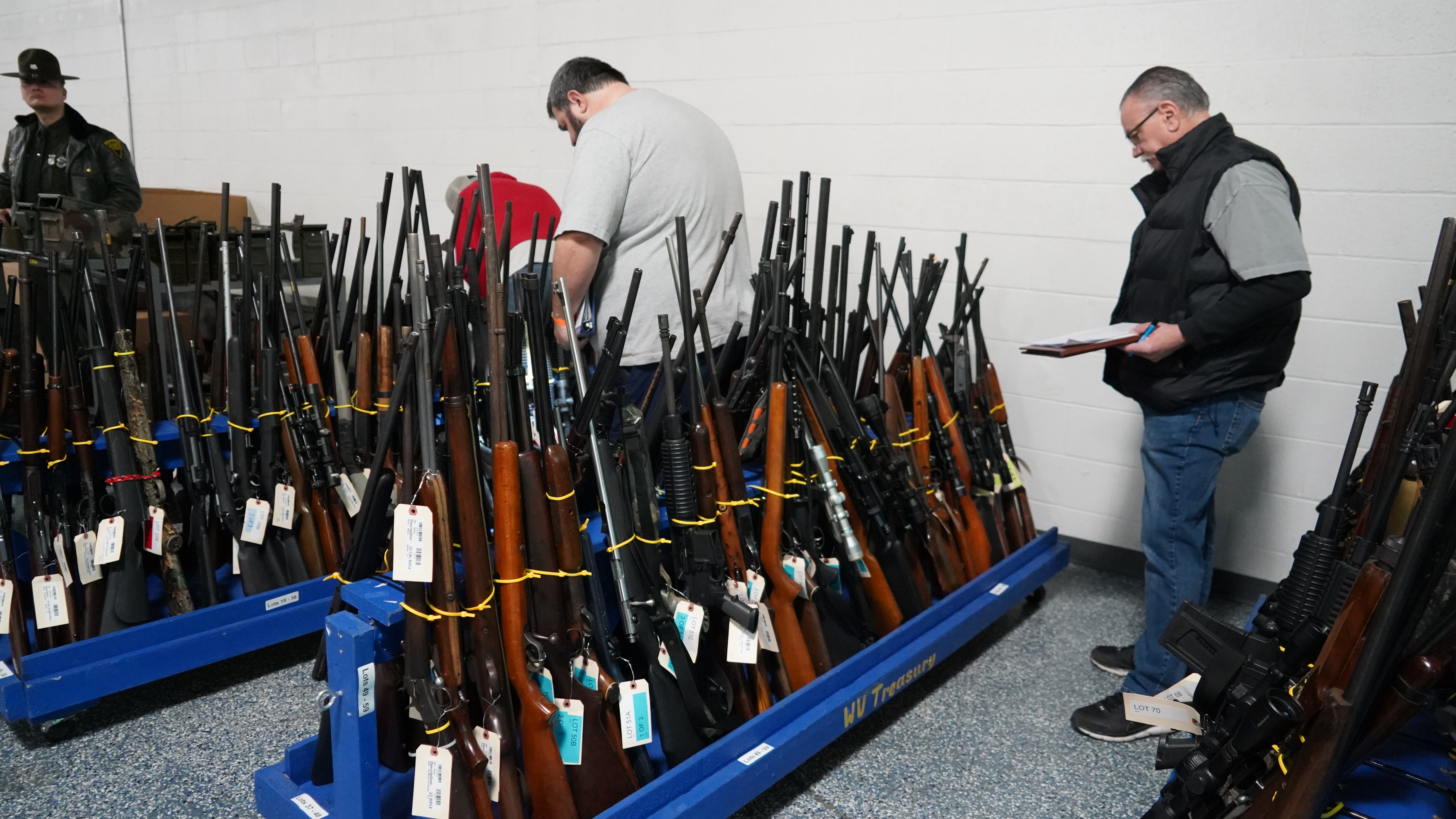 Treasurer Pack Announces March Firearms Auction Raised More Than $132,000 for West Virginia Law Enforcement Agencies