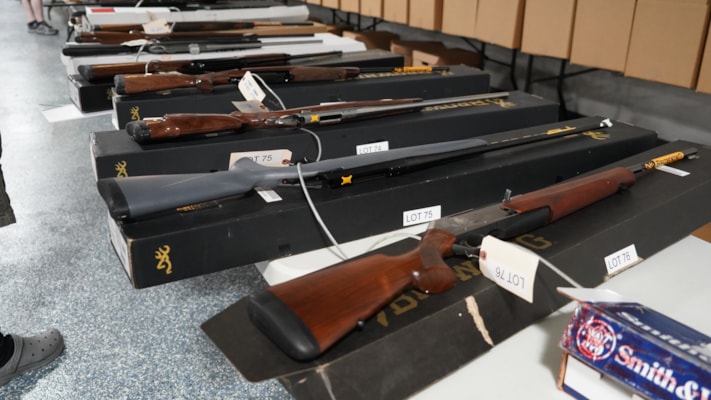 Treasurer Pack Announces Winning Bid from June Online Firearms Auction